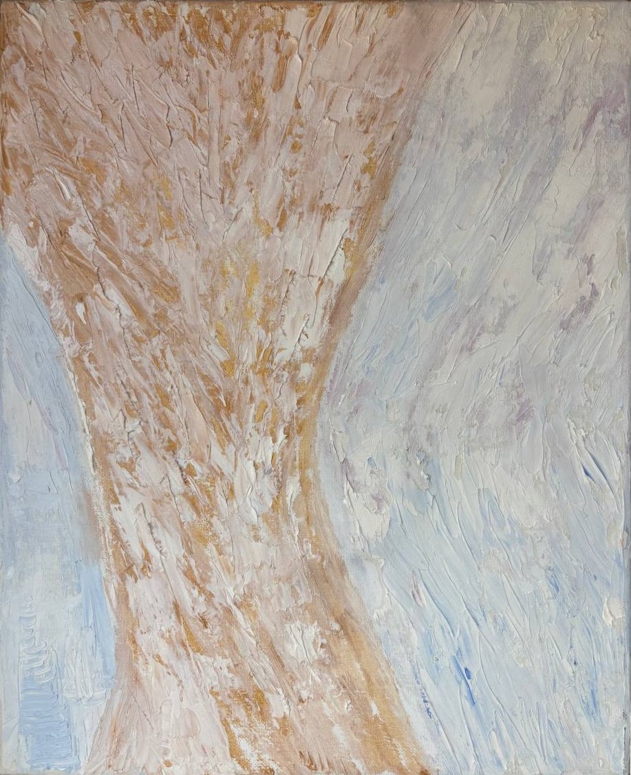 River of Light | Textured Oil Painting on Canvas